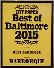 Best of Baltimore 1995 - Best Barbeque - Baltimore City Paper